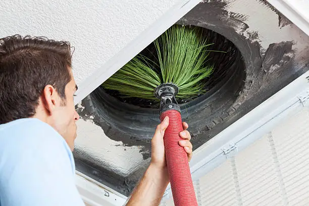 Professional air duct cleaning in Palo Alto